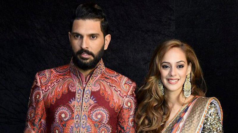 You are currently viewing Wedding Photos of Yuvraj Singh and Hazel Keech Wedding