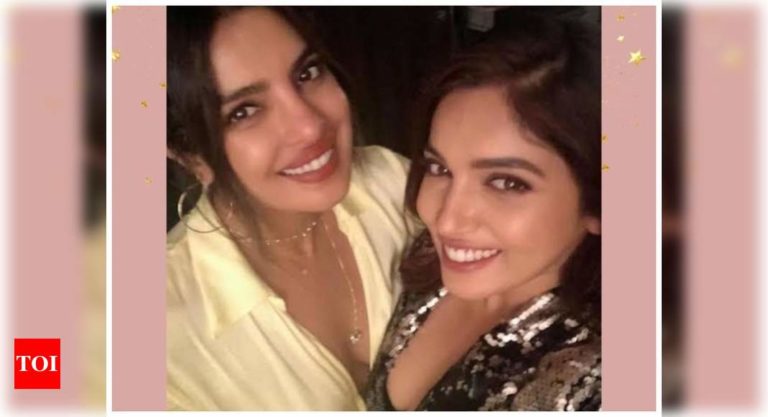 Read more about the article Bhumi Pednekar received most adorable birthda wish by her ‘birthday twin’ Priyanka Chopra Jonas