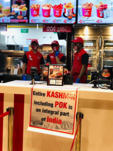 Read more about the article Kashmir Integral Part of India’, Says KFC outlet. Indian twitterati celebrate