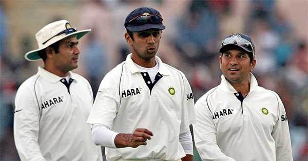 Sehwag Dravid Sachin 