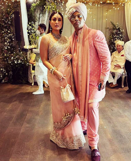 Kareena Kapoor and Karan Johar in Ranbir Alia Wedding