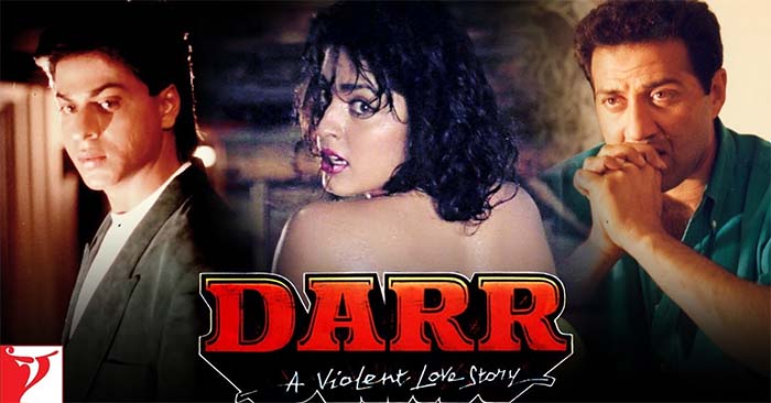 Best romantic Bollywood movies of all time- Darr (1993)