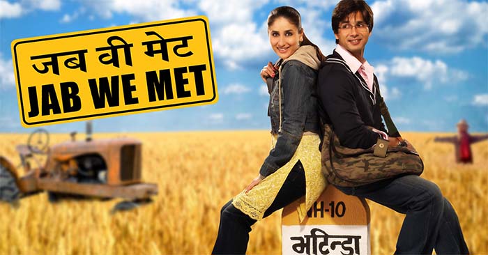 Romantic Bollywood movie 3. Jab We Met (2007)