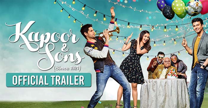 8. Kapoor & Sons (2016)