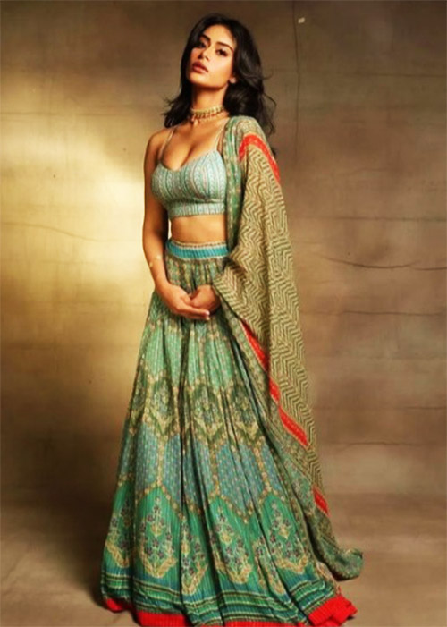 Nysa Devgan New Look in in LEHENGA-CHOLI