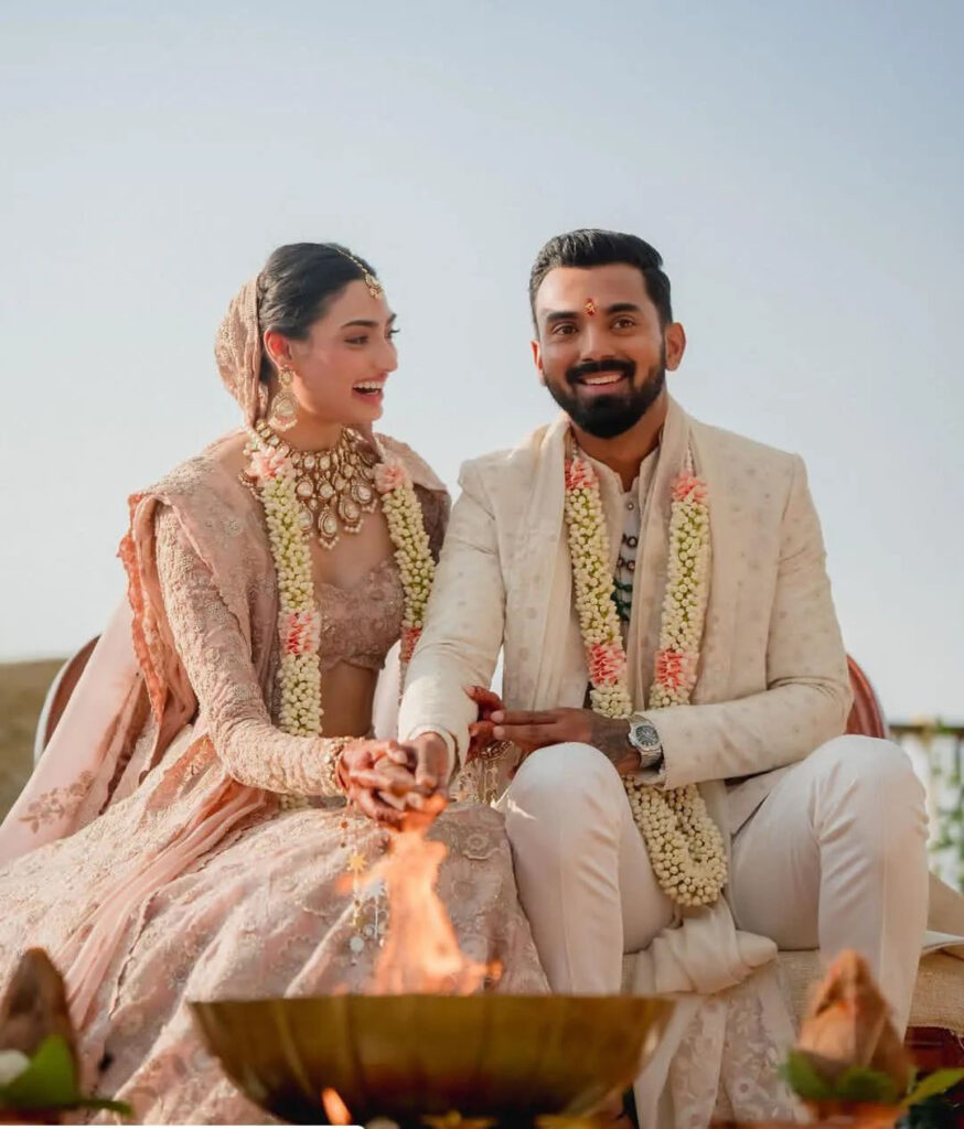 KL Rahul and Athiya Shetty Wedding Pictures