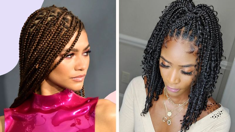 Braids are a timeless style that can be customized in many different ways.