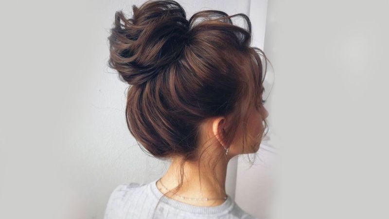 Messy buns are another low-maintenance trend that's perfect for women on the go