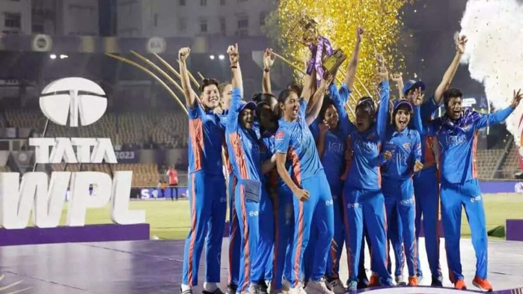 Mumbai Indians  first to win the inaugural Women’s Premier League