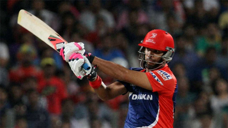 Yuvraj became the costliest buy once again, this time for Delhi Daredevils (now Delhi Capitals).