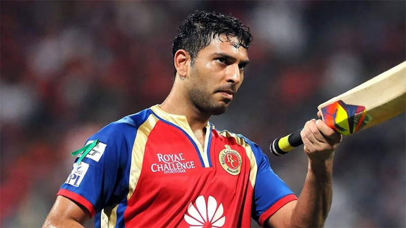 Yuvraj was one of the high-profile buys for Royal Challengers Bangalore