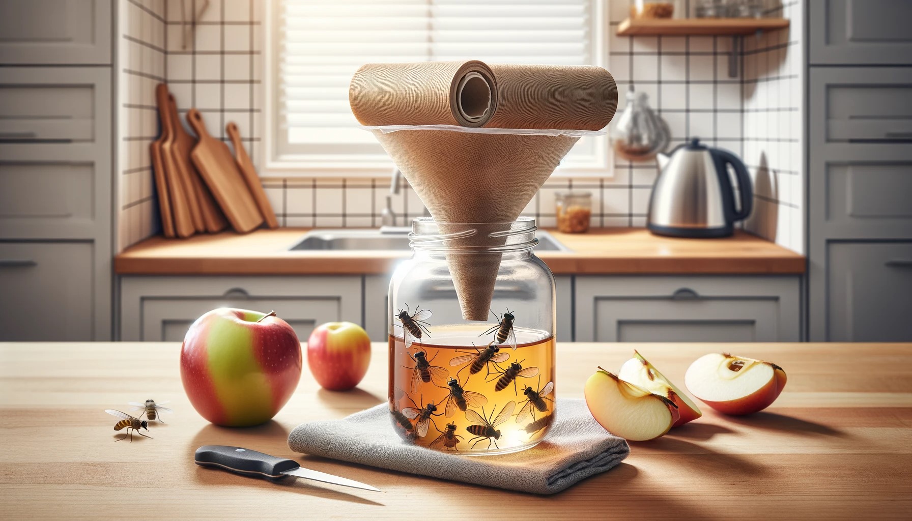 Crafting an Effective DIY Fruit Fly Trap: A Simple Solution to a Pesky Problem