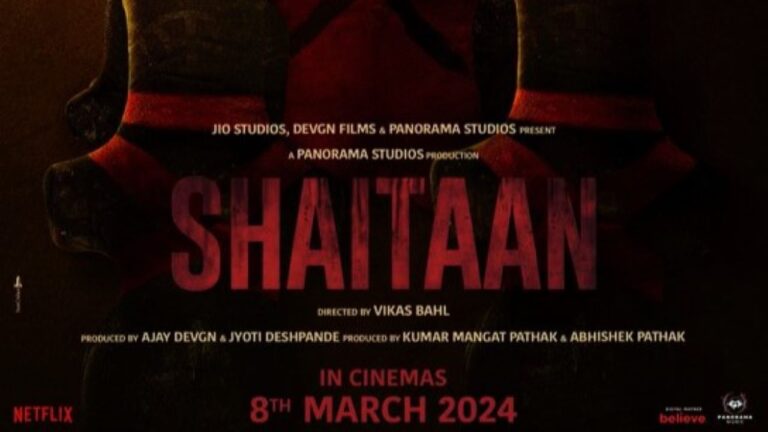 Read more about the article Shaitaan: Ajay Devgn’s Supernatural Thriller Set to Haunt Cinemas in March 2024
