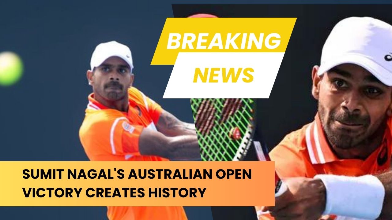 You are currently viewing Sumit Nagal’s Australian Open Victory creates History: A New Era for India