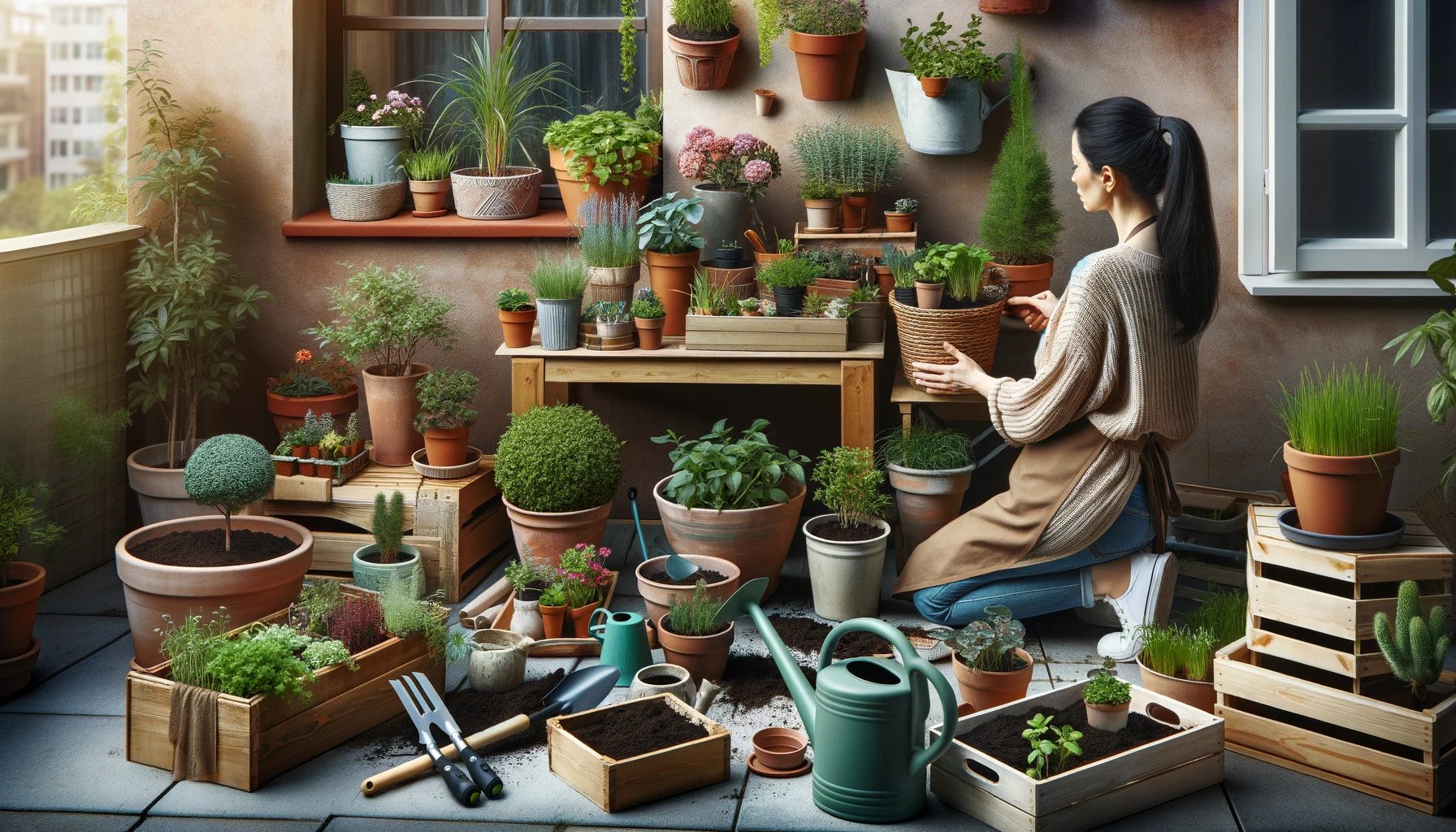 Cultivating Beauty in Small Spaces: A Guide to Creating a Container Garden