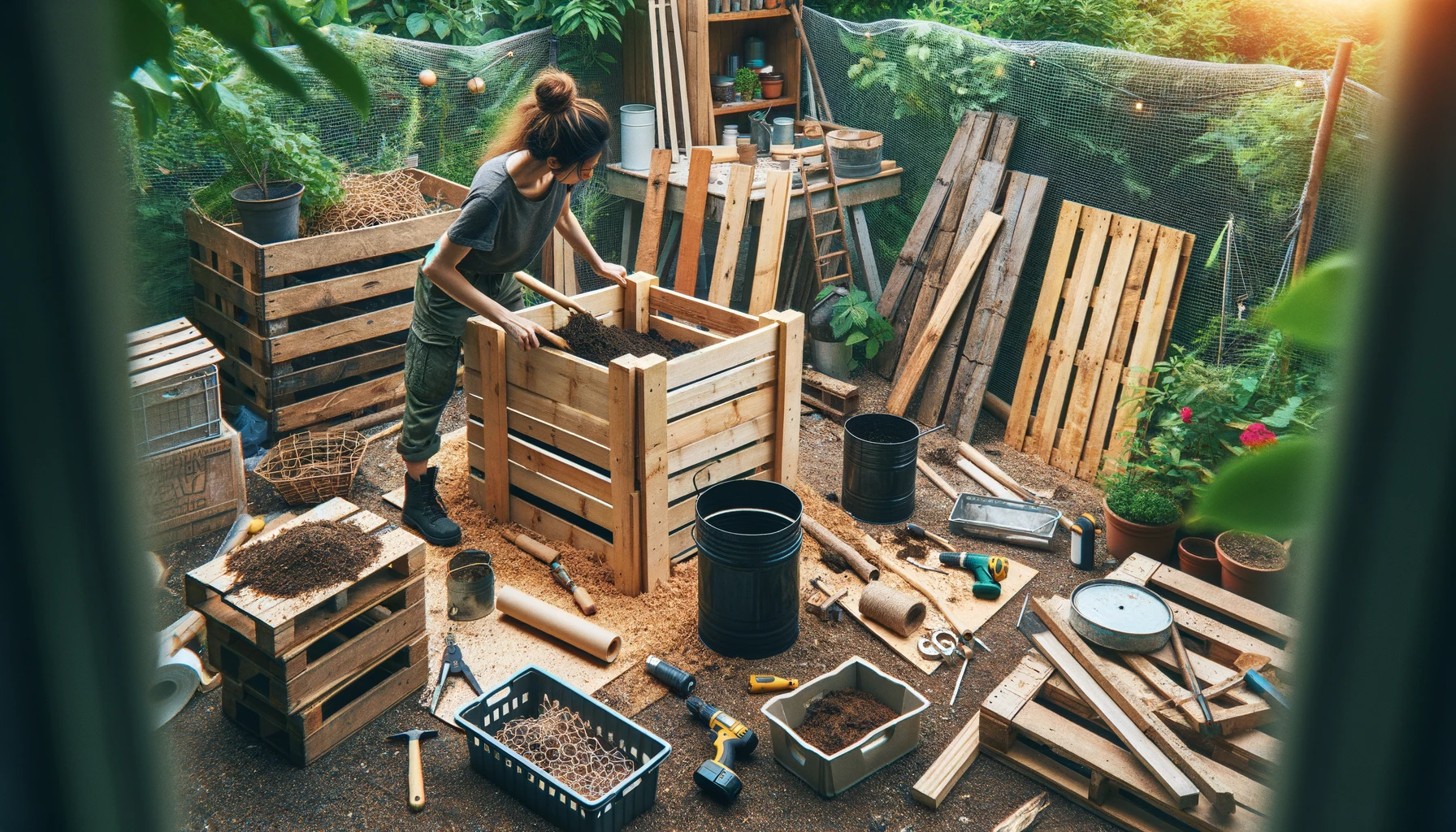Crafting Sustainability: A Guide to Building Your Own Compost Bin