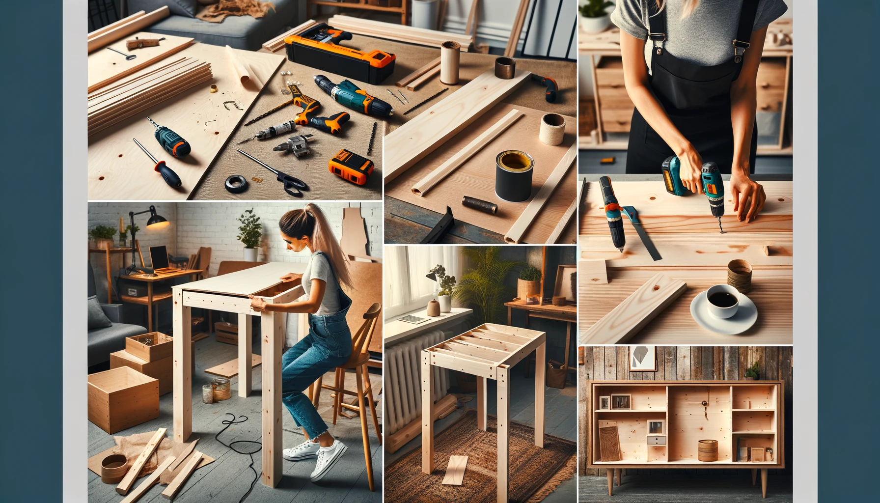 Crafting Your Workspace: A Guide to Building Your Own DIY Home Office Desk