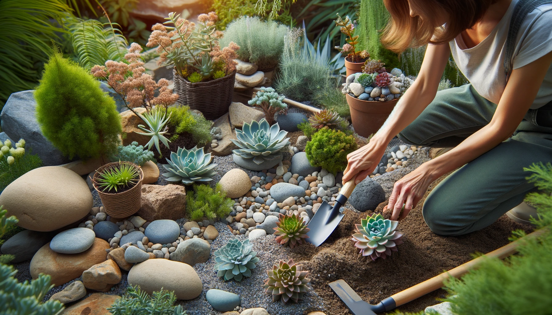 Crafting Tranquility: How to Build Your Own Rock Garden