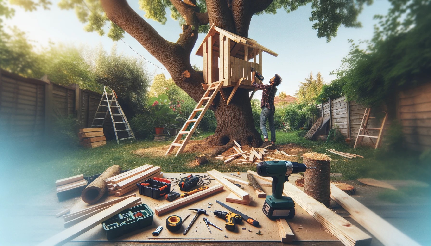 Constructing a Simple Treehouse: A DIY Guide