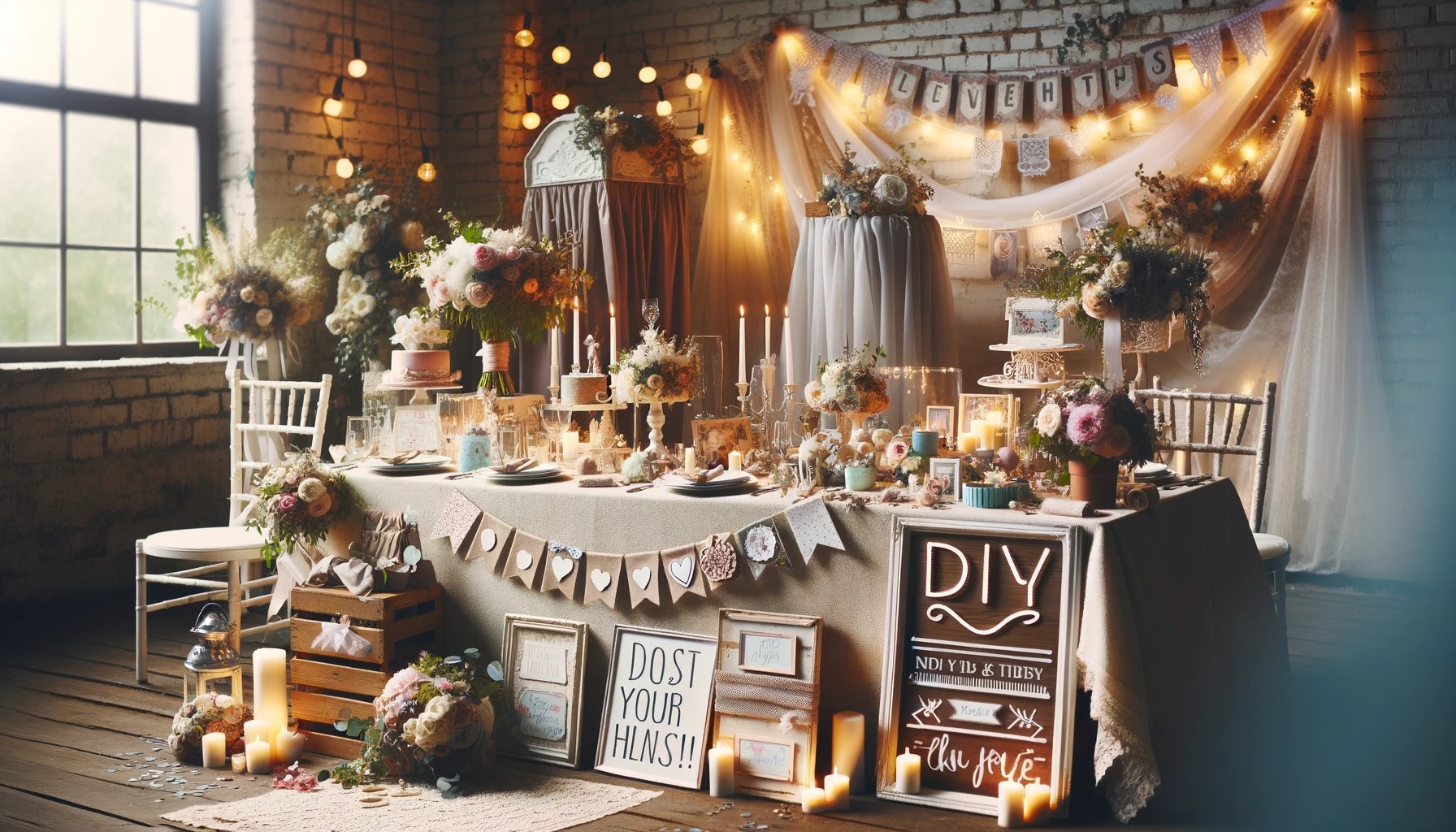 Creative DIY Wedding Decor Ideas to Personalize Your Special Day