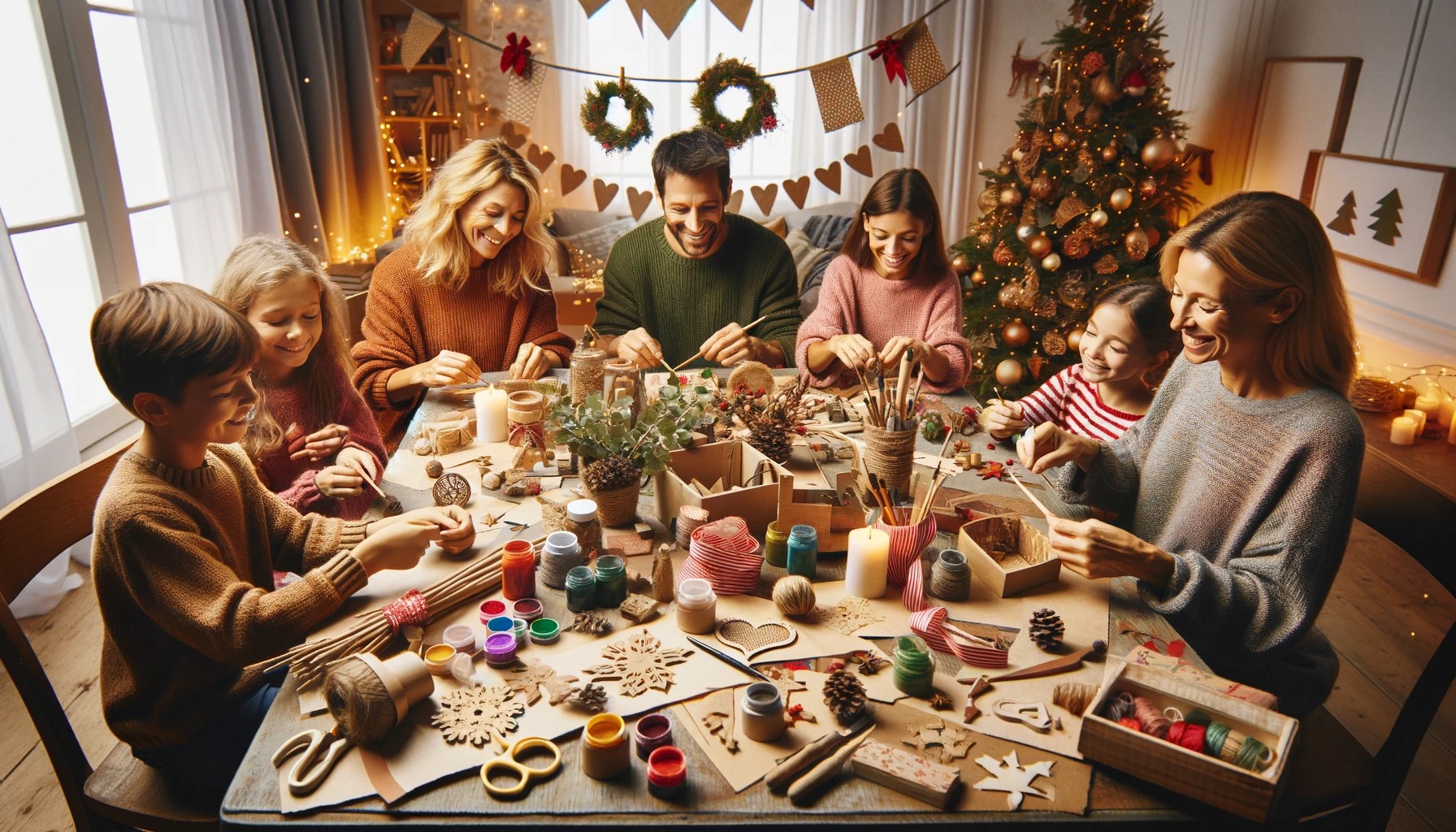 DIY Holiday Decorations: Crafting a Festive Atmosphere