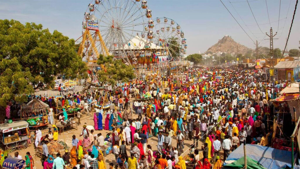 Pushkar Camel Fair Rajasthan a rowdy place in India