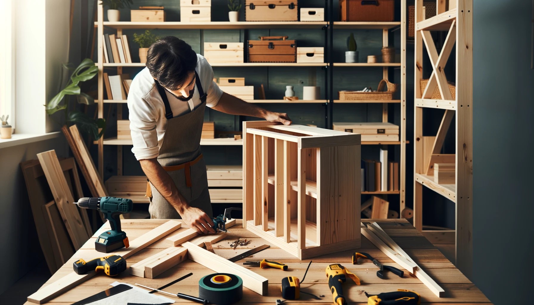 Building a Bookshelf: A DIY Journey