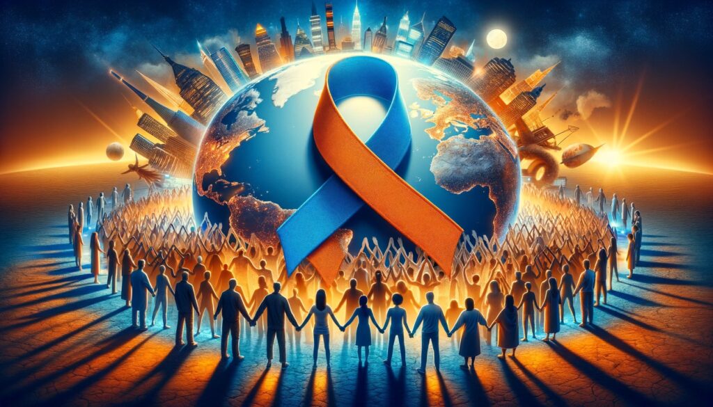 symbolic image representing World Cancer Day 2024