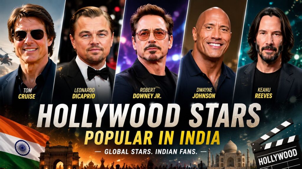 Hollywood Stars Popular in India: Why These Global Celebrities Have Massive Indian Fanbases (2026)