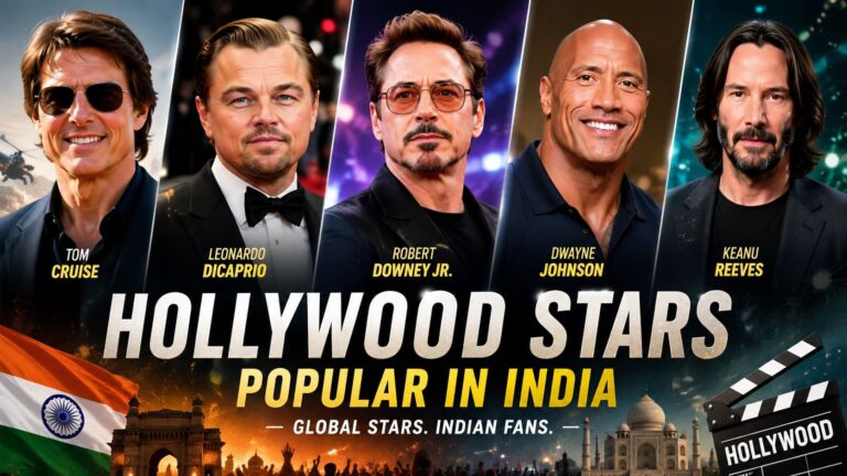 Hollywood Stars Popular in India: Why These Global Celebrities Have Massive Indian Fanbases (2026)