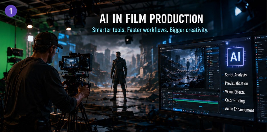 How AI Is Changing Entertainment in 2026: Movies, Creators & Media Explained
