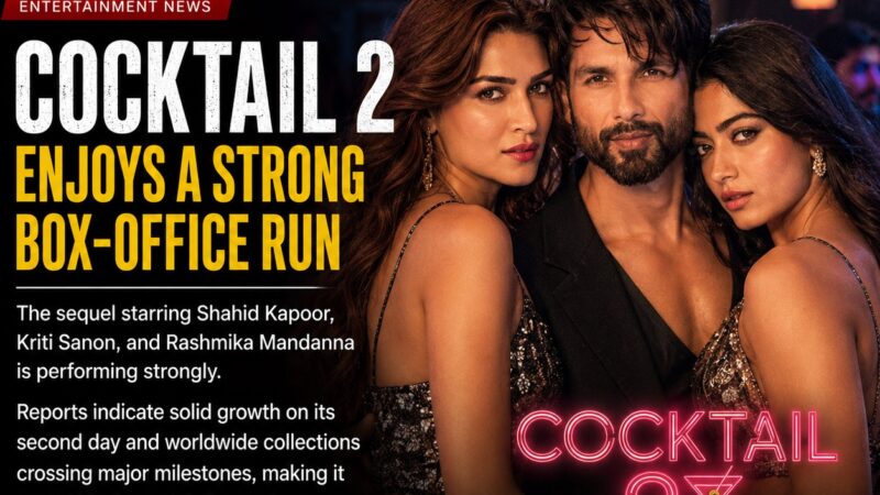 Cocktail 2 Enjoys Strong Box Office Run, Crosses ₹50 Crore Worldwide in Just Two Days
