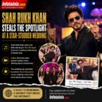 Shah Rukh Khan Steals the Spotlight at Star-Studded Pre-Wedding Celebration