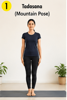 Tadasana, also known as Mountain Pose, is one of the simplest yoga poses but can be an excellent starting point for your daily practice.
